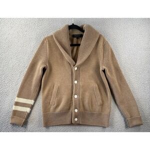 Rag & Bone Zachary Cardigan Sweater Mens Small Wool Cashmere Blend Shawl Collar